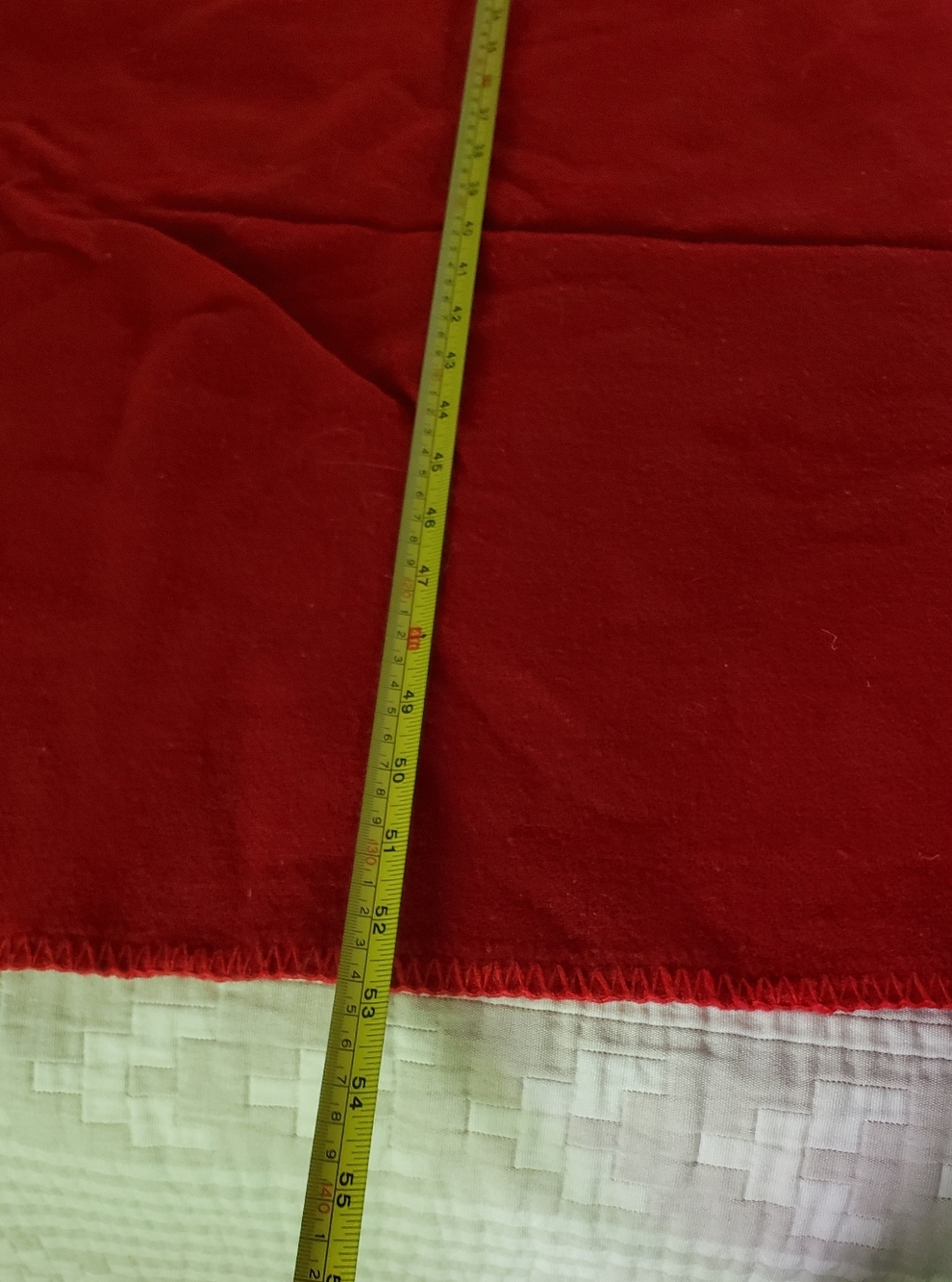 Faribault Wool Throw Blanket Red Wool Blanket - Picture 8 of 9